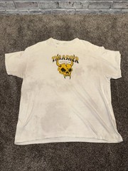 Thrasher Magazine Mens Size Large Vintage White T-Shirt. Awesome Grunge/Stain