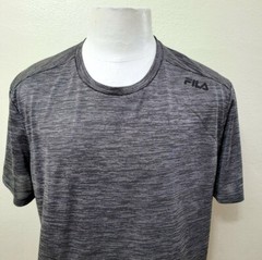Fila Sport Running Men’s Size XXL Gray Pinstripe Athletic Crew-Neck T-Shirt