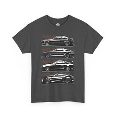 Toyota Supra Legacy Tee | Classic to Modern JDM Evolution Shirt
