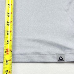 Reebok Men’s Short Sleeve Heather-Grey Graphic Classic T-Shirt Sz 3XL NWT
