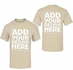 Custom Gift T-Shirt Personalized Photo Text Print For Family Friends Birthday