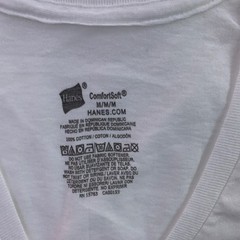 Hanes Mens Medium White ComfortSoft Cotton V-Neck Undershirt 4-Pack T-Shirt New