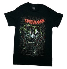 Spider-man Mesn T-Shirt – Green Tinted McFarlane Cover Art