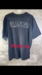 Lot of 5 Neil Young 2024 Crazy Horse Love Earth Tour T-Shirts Official Merch