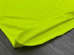DRI-FIT Hoodie Long Sleeve T-Shirts, UPF 50+ Sun Protection Hooded SAFETY GREEN