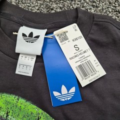 Adidas Originals Racing Helmet Graphic Tee Men’s Small Utility Black F1 NWT