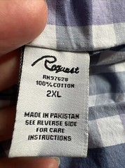 Request Jeans Shirt For Men Size: 2XL Color: Blue