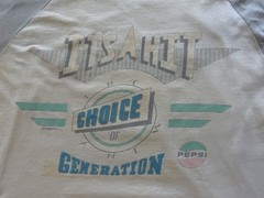 Vintage Pepsi 1980’s “Choice of a Generation” T-Shirt – Size XL
