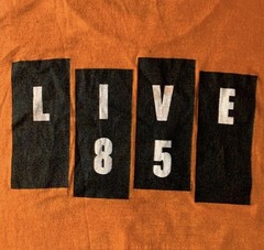 Black Flag 1985 Loose Nut Tour Tee Raymond Pettibon Vintage M Orange
