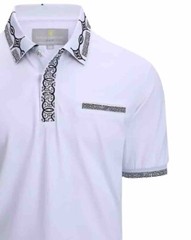 Men’s Luxurious Fine Cotton Polo Shirt,Italian Style,Stretch M to 3XL…..A6.A