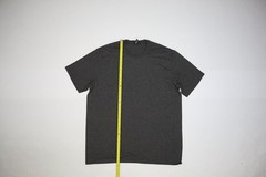 Lot of 3 District Mens Dark Gray Short Sleeve Perfect Tri Blank Tee T-Shirts 4XL