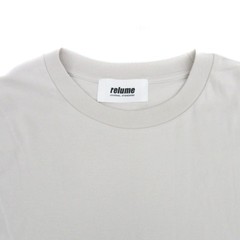 JOURNAL STANDARD relume Tshirt Cut and Sew Crew Neck Short Sleeve Plain L Light