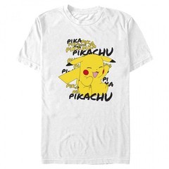 Pika Pika Pikachu T-Shirt – New – Variety Of Sizes – Pokémon Anime FREE SHIP