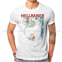 Hellraiser Pinhead Shirt S-6XL Mens Black Cotton Horror Movie Graphic Tee Y2K