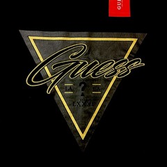 GUESS Los Angeles Men’s Short Sleeve T-Shirt Size LARGE Black 100% Cotton NEW