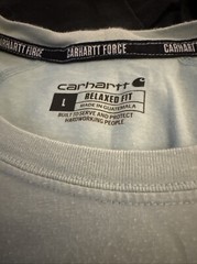 Carhartt Mint Green Relax Fit Heavyweight L Pocket T-Shirt