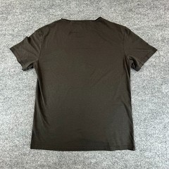 Weston Jon Boucher Shirt Mens Large Brown Tee Lightweight Stretch Solid Luxury