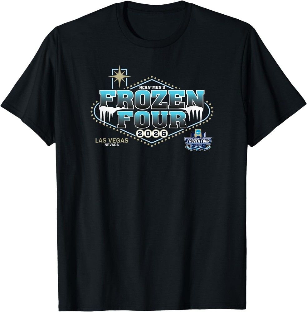 NCAA Frozen Four 2026 Hockey Vegas Officially Licensed T-Shirt