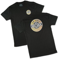 SexWax T Black Shirt T-shirt Surf sex wax Mens Skim Wake Body T’s Tshirt