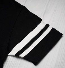 Momotaro $90 NWT Momotaro Black White Cotton Box Logo T-Shirt 07-135 L