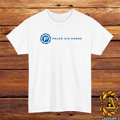 Polar Air Cargo Airlines Logo T-Shirt Black/Grey/White/Navy/Red/Light Blue S-5XL