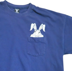 1998 Warner Bros Studio Store Bugs Bunny Blue Men’s Large T-Shirt SEE SIZE CHART