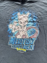 Pokemon Mewtwo Strikes Back Vintage 2000 T Shirt Youth L/XL Nintendo Rare
