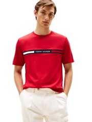 Tommy Hilfiger Men’s Big & Tall Chest Insert Short Sleeve T-Shirt RED 3XLT NWT
