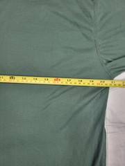 Longworth Knitting Mills T Shirt Men’s Size Large Green Almost Perfect Military