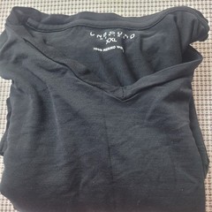 Unbound Merino Mens V-Neck T-Shirt XXL Black 100% Merino Wool Short Sleeve