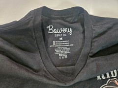 Bowery Supply Co. T-Shirt Mens Medium Skeleton Horse Scary Theme Graphic Tee
