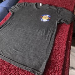 Vtg Barrel Republic San Diego Brewery Tee – American Apparel Tri-Blend, L Gray
