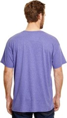 Hanes Men’s X-Temp Fresh IQ Tri-Blend Performance Tee 42TB Grape Heather, S, NWT