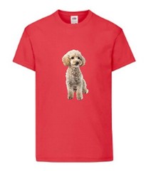 Miniature Poodle White Dog Pet Family Novelty T Shirt Various Colours And Sizes