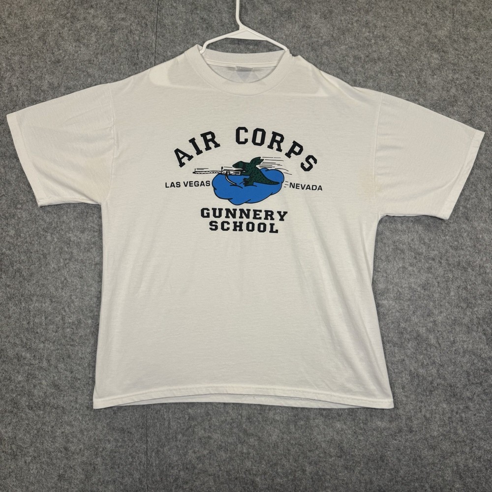 US Air Force Gunnery School T Shirt XL Las Vegas Nevada Military
