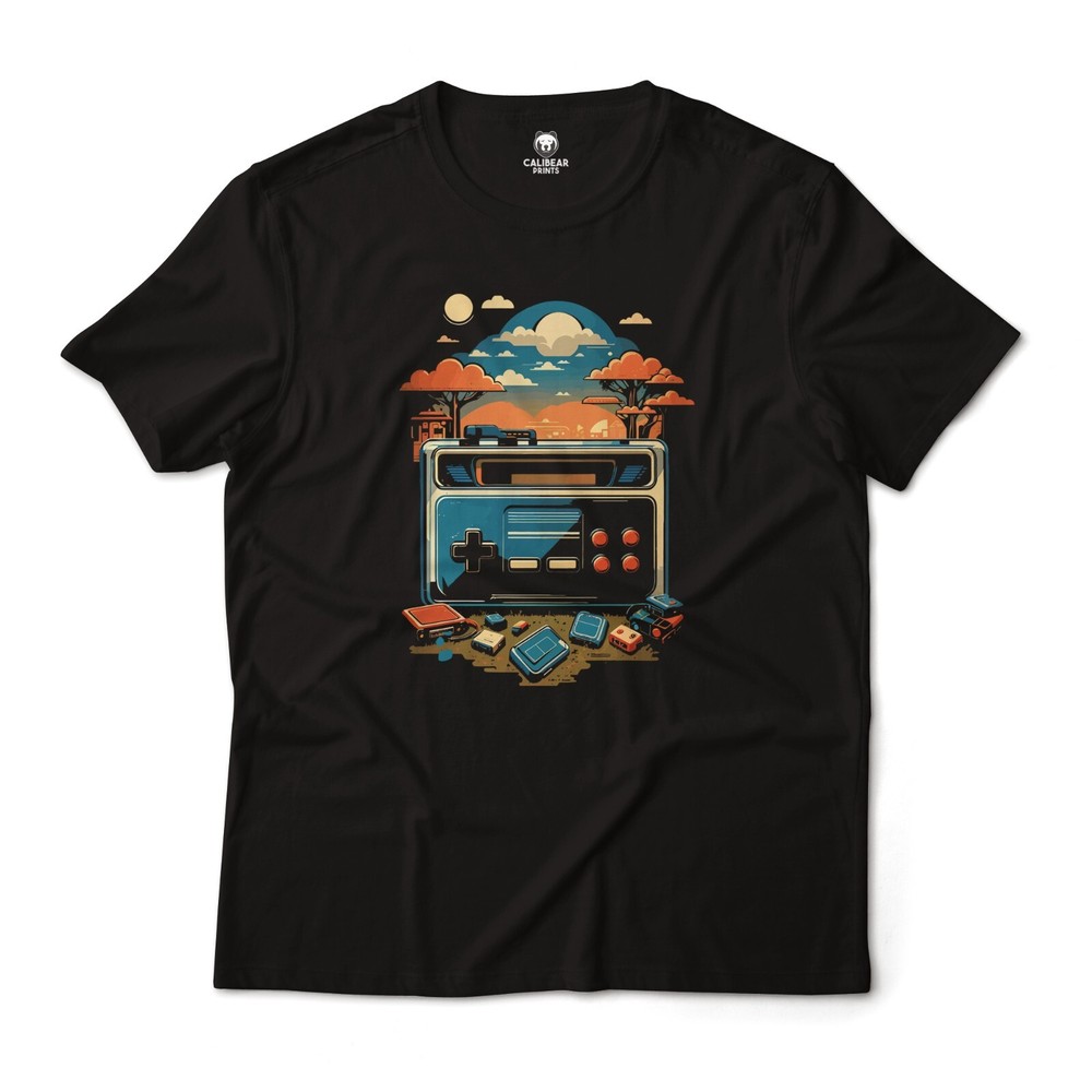 Retro Gamer Set Aesthetic Graphic T-Shirt Unisex