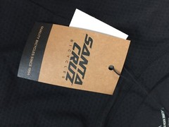 Santa Cruz Bicycles Black LS Long sleeve Tech Tee Squared T Shirt