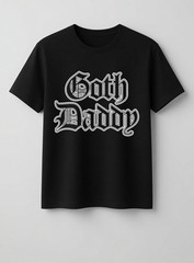 Men Goth Daddy Gothic Dad Funny Graphic Premium Tri-Blend T-Shirt