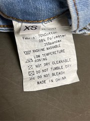 Tanming Women’s Pleated Jean Skirt Casual A-Line Ruffle Y2K Mini Denim Skirt