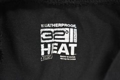 32 Degrees Heat Mens Black High Neck Stretch Comfort-Fit Long Sleeve T-Shirt M