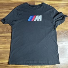 BMW Motorsport Shirt Mens Large Charcoal M3 High Performance Racing Logo Tee