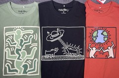 Keith Haring Men’s Graphic Tee Pick Your Color and Size NWT