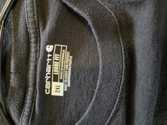 5 Mens Size 2X Carhartt Work Shirts In Good Shape