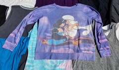 Womens Disney T Shirt 12 Lot Medium Sleeping Beauty Aladdin Princess w/ Leggings
