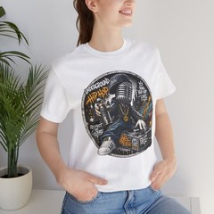Underground Hip Hop T Shirt Graphic Tee DJSpray Paint Next Level 3600 Custom Men