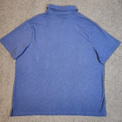 Men’s Short Sleeve Polo Shirts 2XL Blue “2 Pack” Goodfellow POCKET Collar Neck