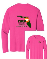 Florida Moose Association Sport Tek FMA long sleeve t shirt unisex ST350LS