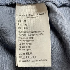 American Eagle Mens T-Shirt LOT OF 2 Standard Fit Short Sleeve XL Soft Logo