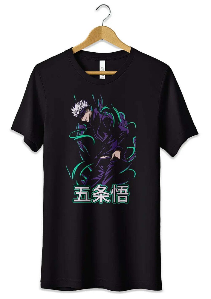 Kaisen Anime Satoru Gojo T Shirt Jujutsu T Shirt Black S M L XL XXL