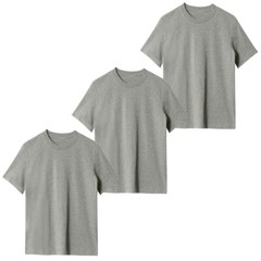 Mens Heavy Blend Plain T-Shirt 100% Cotton High Quality Short Sleeve 3 Pk 5 Pack